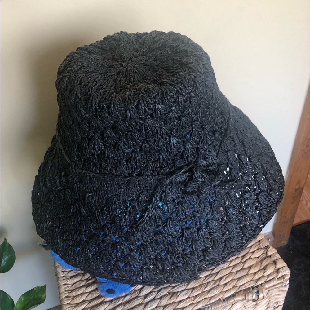 Black Straw Hat